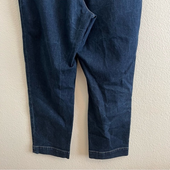 Boden Blue Ankle Cropped Jeans High-Waisted 16/18 - Picture 7 of 11